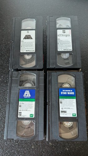 Star Wars VHS Set Of 4 A New Hope Return Of The Jedi The Making Of Star Wars - Picture 3 of 3