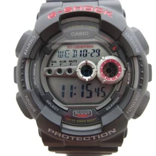 Casio G-Shock GD-100-1AJF Quartz Digital Black 1.8" Rubber Band Watch