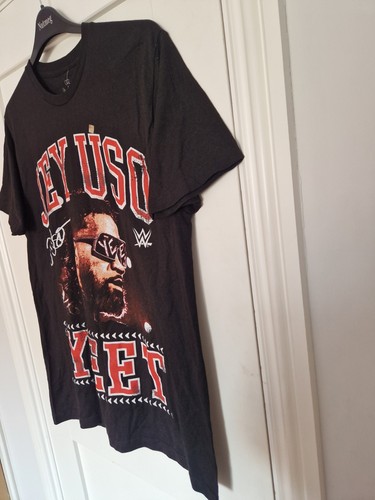 Jey Uso YEET Unisex T-Shirt – WWE Main Event Wrestler Shirt Size Large - Picture 2 of 8
