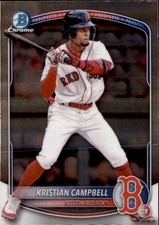 2025 BOWMAN - CHROME PROSPECTS KRISTIAN CAMPBELL RED SOX #BCP-42