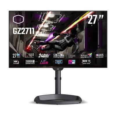 Cooler Master Tempest Gz2711 27" Widescreen Oled Black Multimedia Monitor 2560X1 - Picture 1 of 1