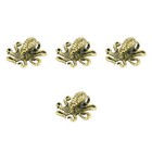 4 Pieces Tiny Octopus Ornament Figurine Decorative Home Accessories
