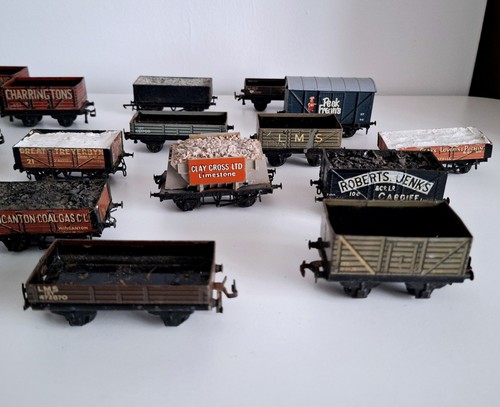 00 Gauge Peco & Other Train Wagons Charrington Tarmac Wincanton Lot Vintage - Picture 4 of 14