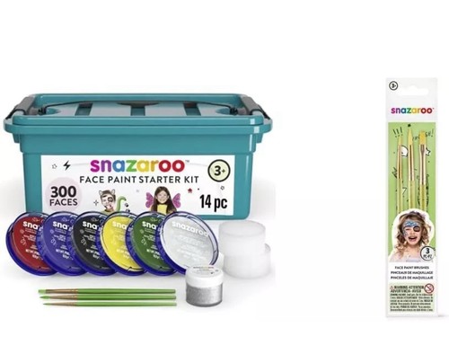 Snazaroo Professional Face Paint/Painting Mini Kit 300+ Faces - Picture 1 of 2