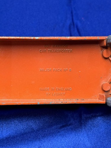 De colección Matchbox King Size # K-8 Guy Warrior Car Transporter, por Lesney, 1967 - Imagen 8 de 10