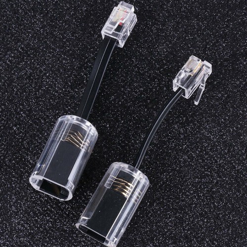 2x 360 Degree Rotating Telephone Cable Detangler Landline Swivel Cord Untangler - Photo 9/9