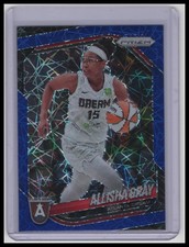 2025 Panini Prizm WNBA #16 Allisha Gray Blue Velocity Prizms