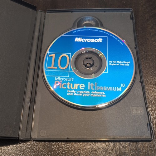 Microsoft Picture It! Premium 10 (CD) Tools Organize Edit Create Share Photos - Picture 3 of 3