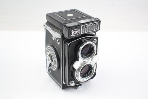 Yashica-Mat Vintage Medium Format Twin Lens Camera w/ 80mm F/3.5 Lens - Picture 2 of 6