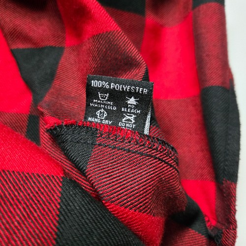 Dixxon Flannel Co Herren XL rot schwarz Buffalo Karo Karo Hemd Redrum Weihnachten - Bild 5 von 8