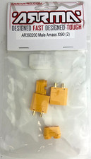 ARRMA AR390200 Male Amass X190 Connector (2) New