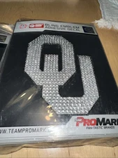 Oklahoma Sooners Team ProMark Official NCAA Bling Emblem Car Decal