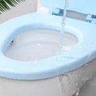 Effortless Clean Quick Release Toilet Seat Cover Fits Standard Toilets