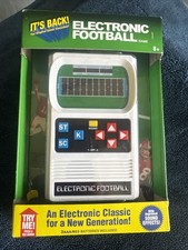 2014 Mattel Retro Electronic Football Handheld Game New