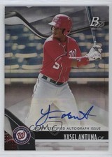 2021 Bowman Platinum Top Prospects Auto Yasel Antuna #TOP-47 Auto