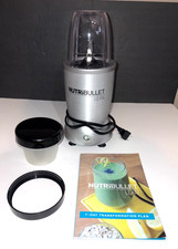 NutriBullet Lean NB-203 1200W Blender NB Series Base w/2 Cups, Recipes