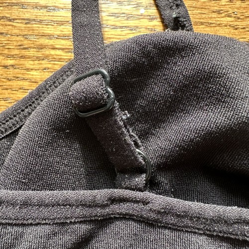Bundle of 2 Girls maidenform seamless cropped bras size XL ruched center  - Picture 7 of 24