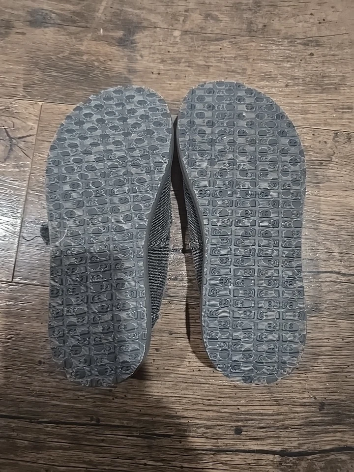 Zapatos sin cordones Sanuk para niños talla 13 gris carbón Foto 3 de 4