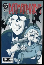 Batman & Robin Adventures #7 VF+ DC Universe logo variant 1996 combo pack