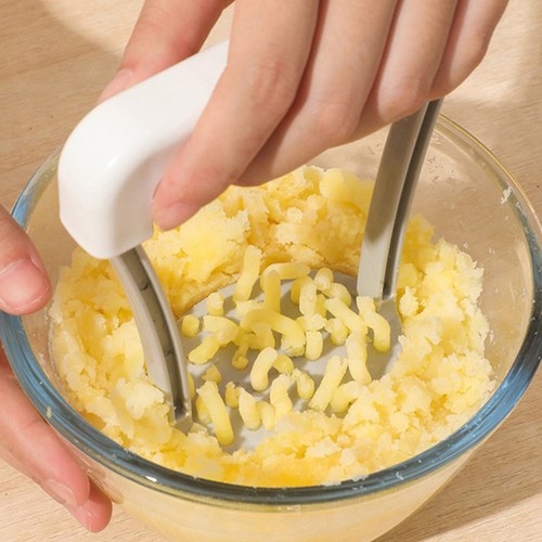 Manual Potato Masher Plastic Pressed Potato Smasher Portable Kitchen Tool