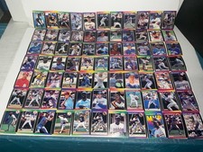 1989 DONRUSS LOT 77 MINT MLB BASEBALL CARDS ROOKIES, STARS & HALL OF FAME ONLY