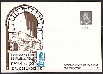 España II Centenario Sobres enteros postales 1990 Edifil 16 ** Mnh - Bild 1 von 1