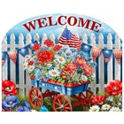 Briarwood Lane Patriotic Wagon Acrylic Art Sign