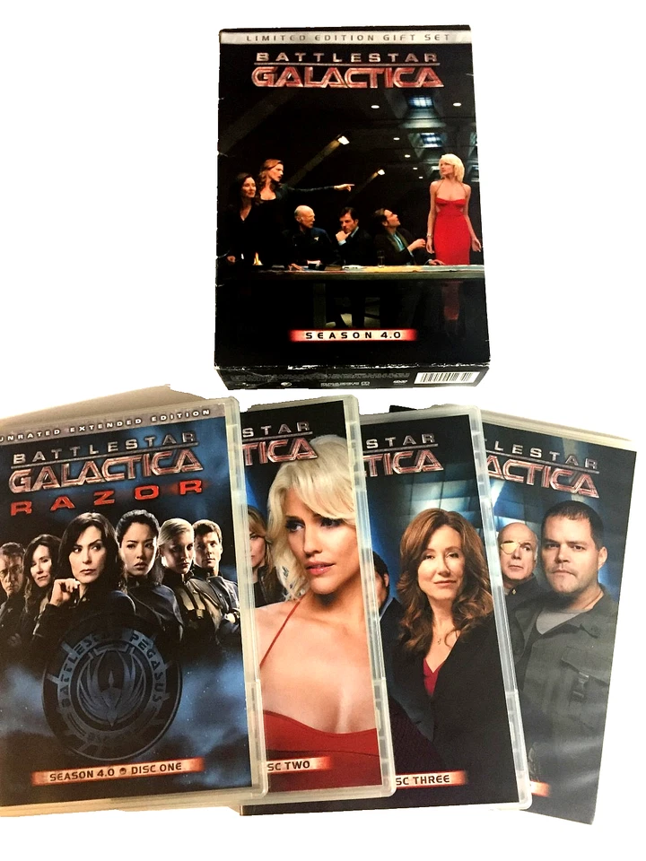 Battlestar Galactica DVD Season 4 Ships Same Day With Tracking - Image 2 of 3