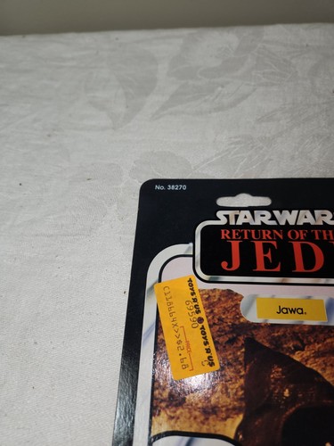 Vintage 1983 Star Wars ROTJ Jawa 65 Back Sealed MOC - Picture 2 of 14