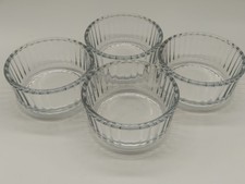 Lot de 4 ramequins Pyrex en Verre Transparent Collection Cuisine