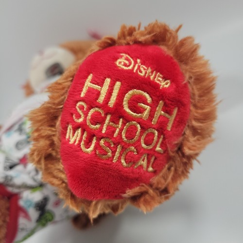 Disney Build A Bear High School Musical Bear Plush Shirt Shorts Dog Tag Slippers - Picture 6 of 9