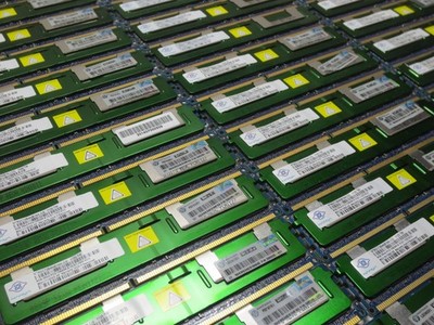 Lot of 38 NANYA 8GB 2Rx4 PC3-10600 ECC REG Server Memory, NT8GC72B4NB1NK-CG