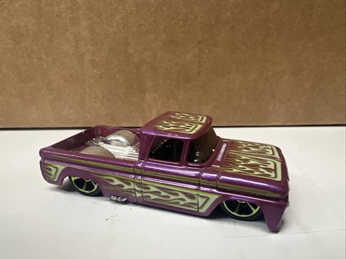 Hot Wheels HW Showroom (2012) Purple Custom '62 Chevy Toy Truck 162/250