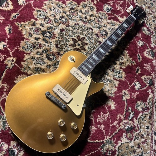Gibson Custom Shop 1954 Les Paul Standard Reissue VOS Gold Top w/Hard case - Picture 2 of 8