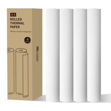 LINGLONG a4 thermal paper rolls, Quick-dry thicker brighter and the font is c...