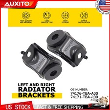 For Honda Civic 2016-2021 2Pcs Left Right Radiator Upper Mount Bracket Support
