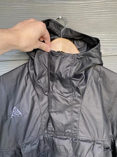 Nike ACG Lab Tech Anorak Windbreaker Jacke Schwarz Herren Medium (CD7634-010) - Bild 5 von 17