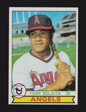 1979 TOPPS #18  Tony Solaita  LA CALIFORNIA ANGELS  EX-MINT+   A