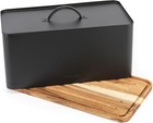Salter BW13564EU7 Toronto Bread Bin With Chopping Board – Countertop Storage Box