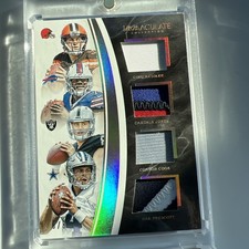 2016 Immaculate Dak Prescott RC Quad Patch #'d /8 Jones Kessler Cook