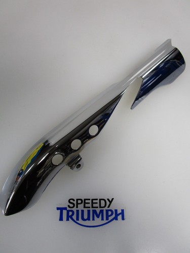 TRIUMPH BONNEVILLE BOBBER BONNEVILLE SPEEDMASTER CHAIN GUARD CHROME T2050768 - Picture 5 of 5