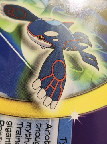 Kyogre #37 Pokemon Topps Advanced Challenge Karte MP - Bild 18 von 21