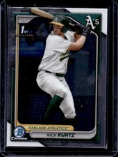 2024 Bowman Draft Nick Kurtz Chrome 1st #BDC-56 Athletics