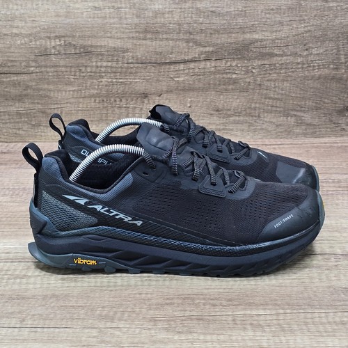 Altra Olympus 4 Herren Größe 11,5 M schwarz Wandern Trail Laufschuhe (ALOA4VQM042)