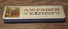 Alte Blechdose  A.W. FABER CASTELL Sammeln Vintage