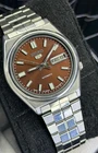 Vintage Seiko 5 Men's Automatic Watch SNXS 7009 Day/Date