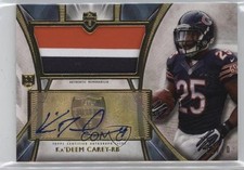 2014 Topps Supreme 10/10 Ka'Deem Carey #SAJR-KC Jumbo Patch Auto 3b8