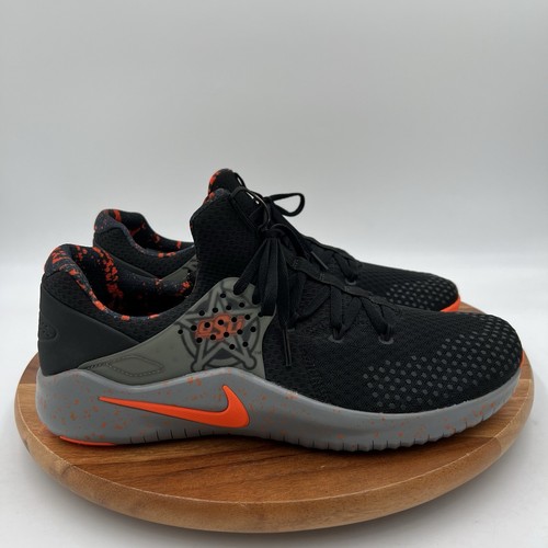 Size 12 Nike Mens Free TR 8 Black/gray/orange Oklahoma State Cowboys Sneakers