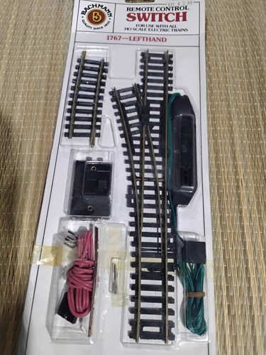 HO Scale Bachmann Left Remote Control Switch Track NEW - Picture 7 of 7