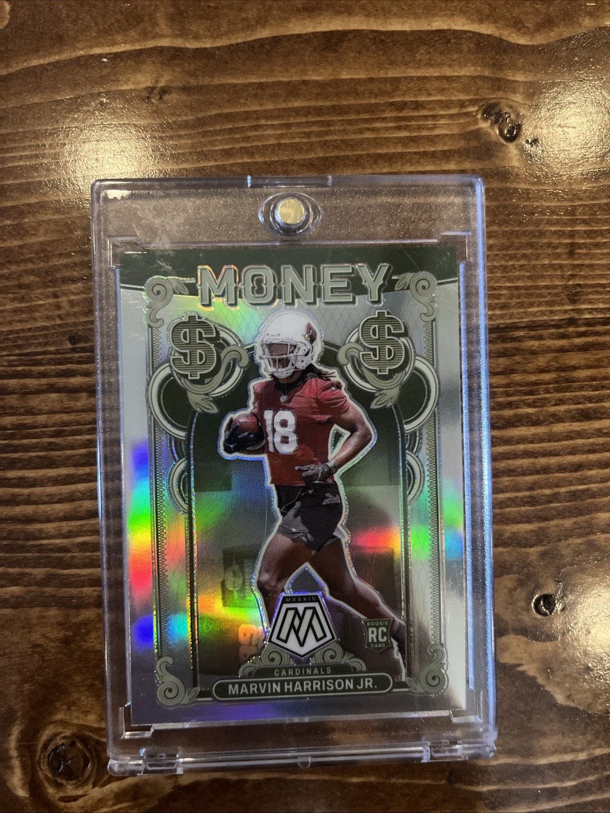 2024 Panini Mosaic Money Marvin Harrison Jr RC Rookie Card